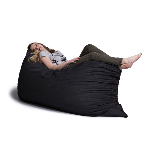 Jaxx Denim Bean Bag Chair & Lounger & Reviews Wayfair